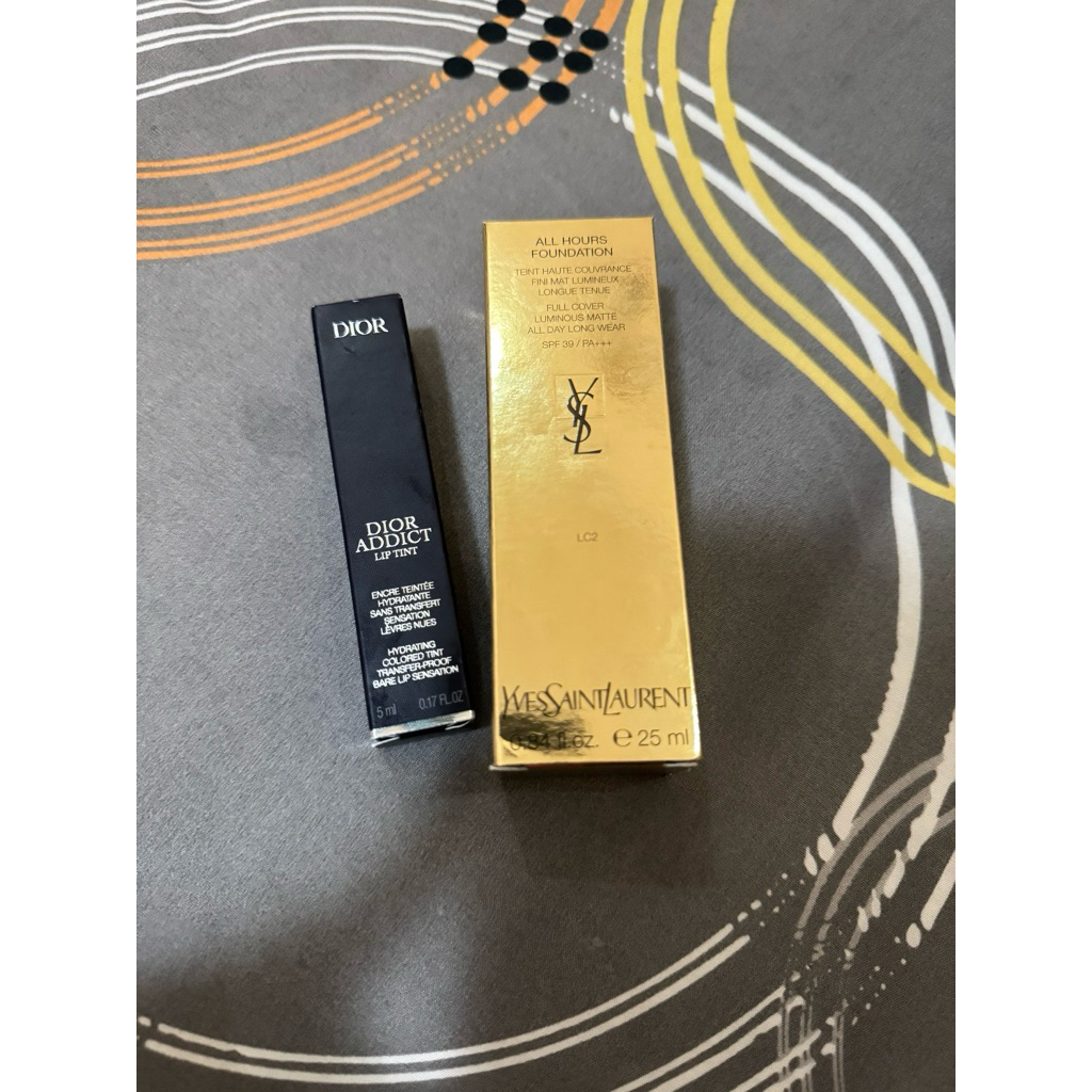YSL Foundation exp 2028 full Sz 99% free blush NARS mini