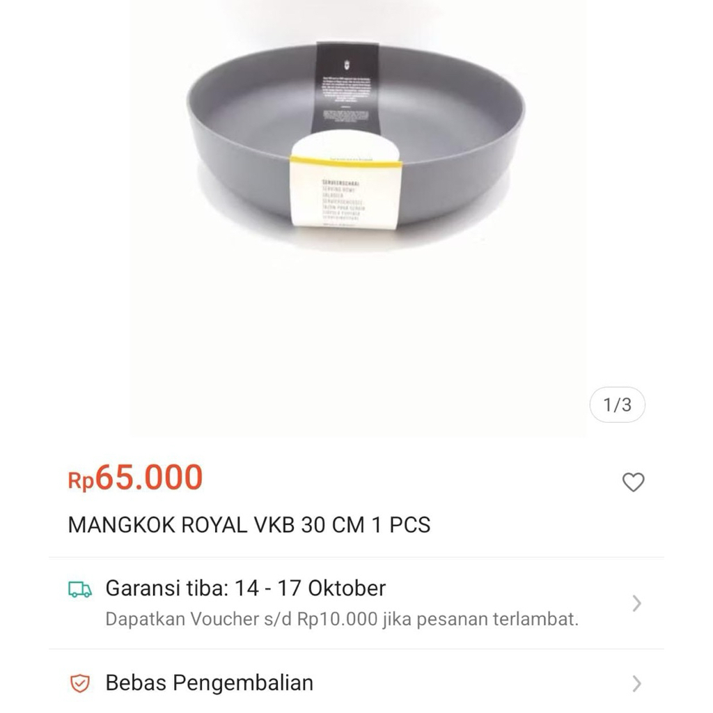 [2nd] Serving Bowl Royal VKB 30cm