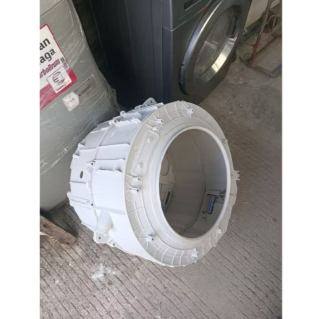 Tabung plastik mesin cuci LG front loading 8kg