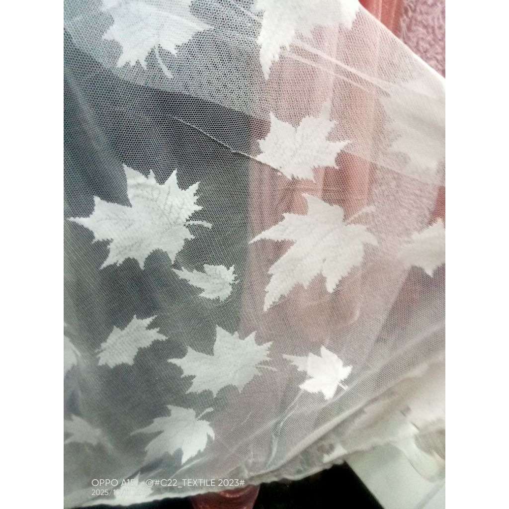 bahan tile brukat motif bunga bahan tile meteran bahan kain tile motif kebaya bahan tile brukat prem