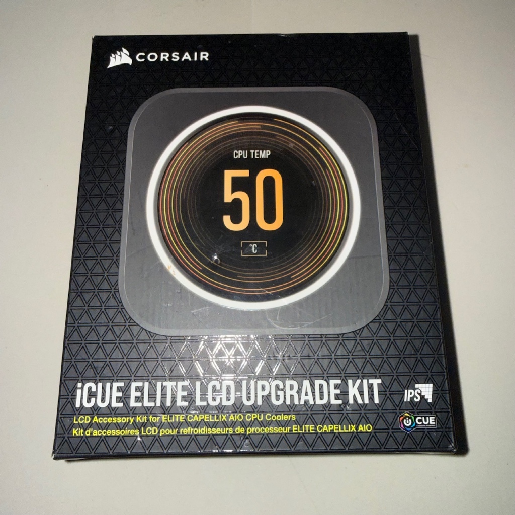 corsair icue elite cpu lcd upgrade kit corsair lcd upgrade Corsair iCUE Elite CPU LCD Display Upgrad