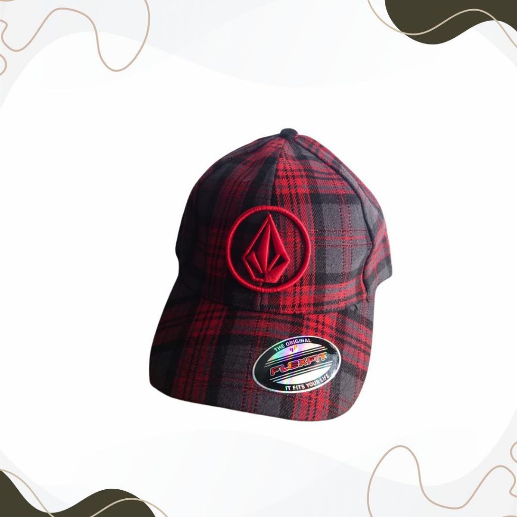 topi volcom flexfit