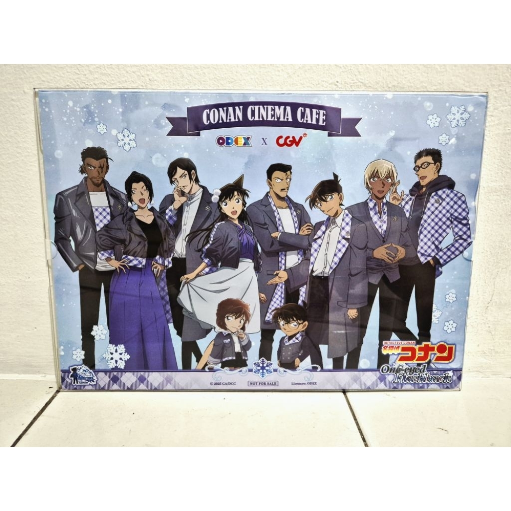 Detective Conan Poster One Eyed flasback Odex x Cgv