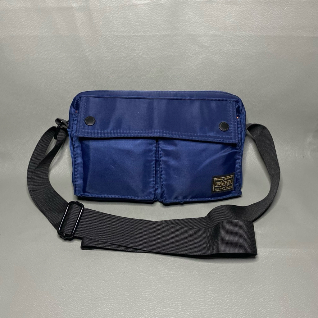 TAS PORTER / PORTER YOSHIDA JAPAN / SLING BAG PORTER YOSHIDA SMALL TANKER / SLINGBAG PORTER YOSHIDA 