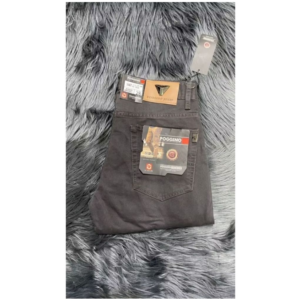 CELANA KATUN PANJANG POGGINO KANVAS ORIGINAL POGINO KAKI REGULER