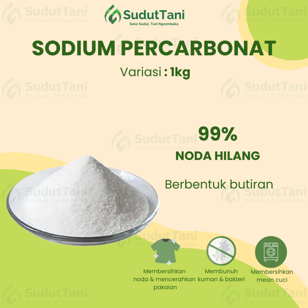 Pojokantani Oxy Clean Sodium Percarbonat 1Kg