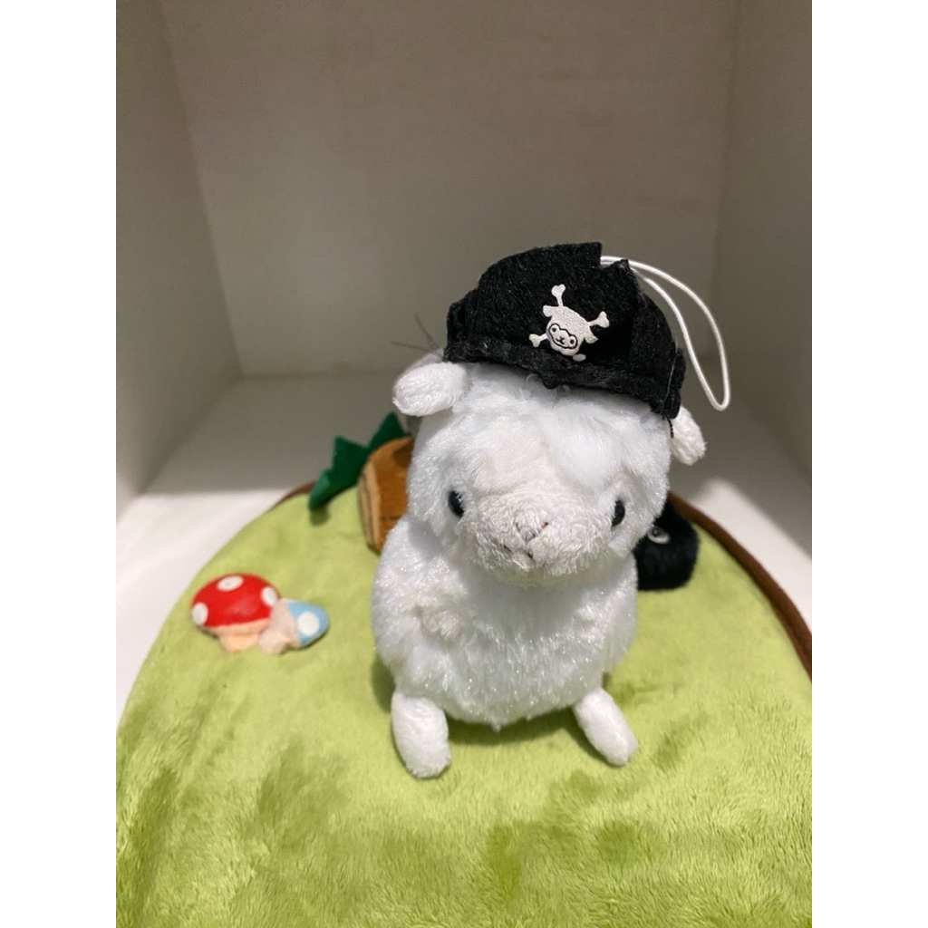 Gantungan Kunci Baby Alpacasso Original Amuse Plush Keychain