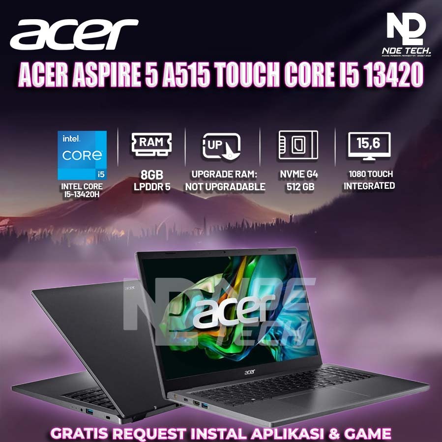 ACER ASPIRE 5 A515 TOUCH CORE I5 13420