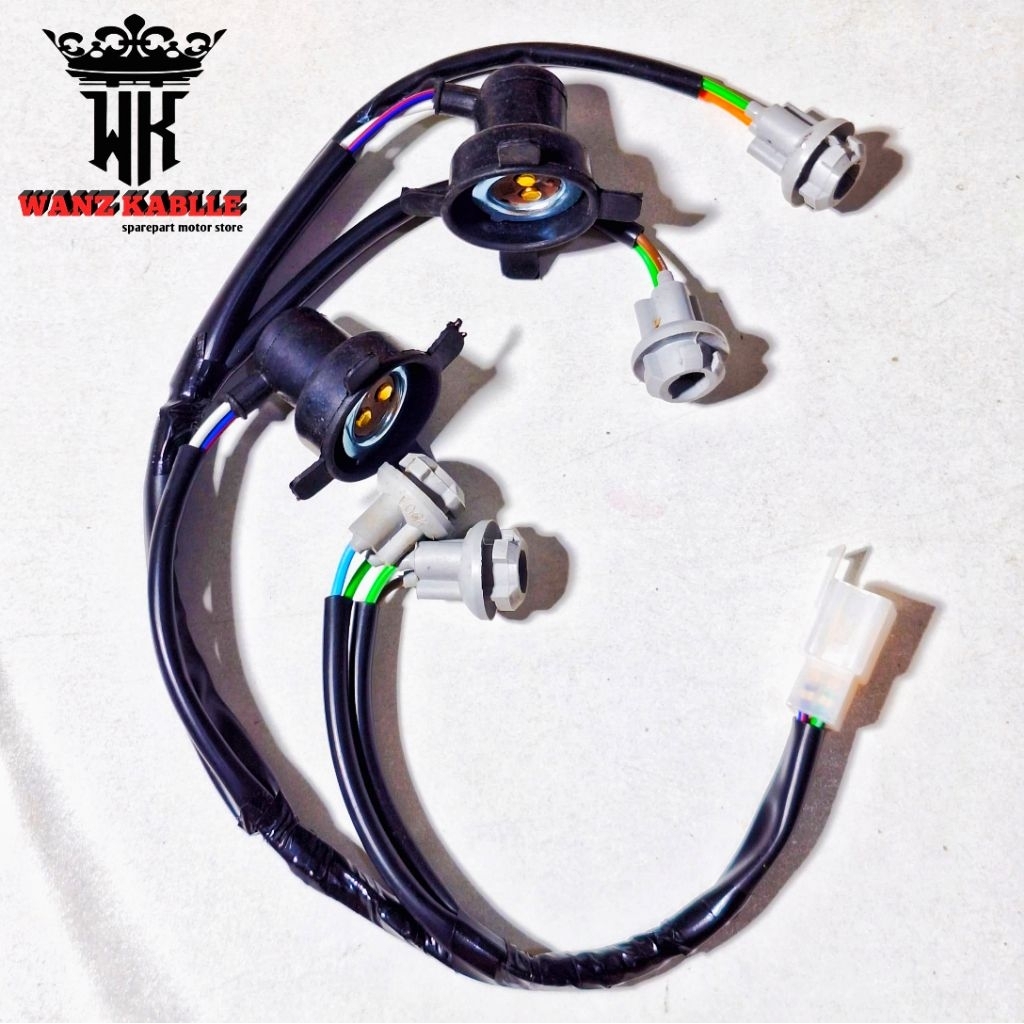 fiting lampu depan vario 110 techno cbs karbu