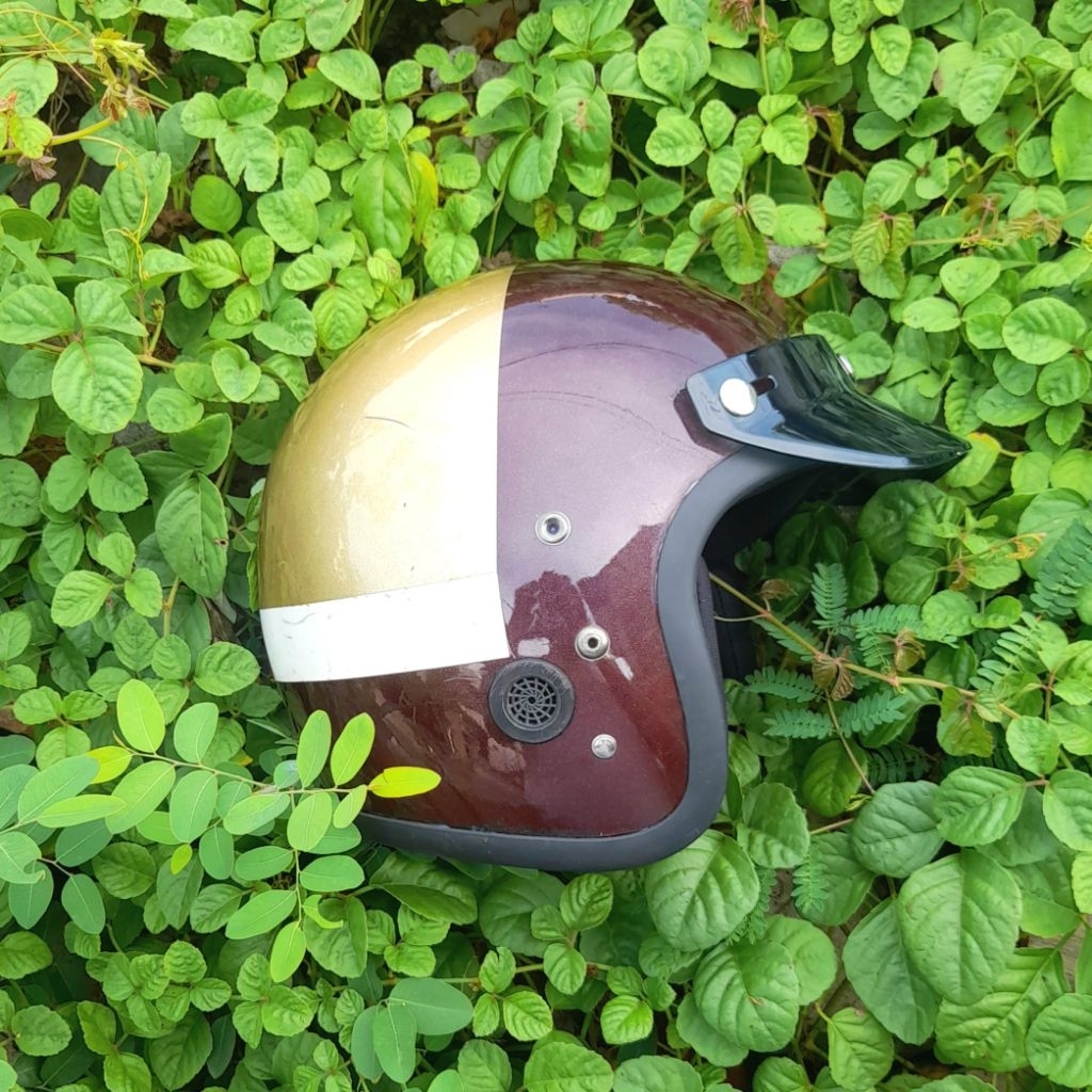 helm klasik | helm kustom | helm flame | vespa | PROMO