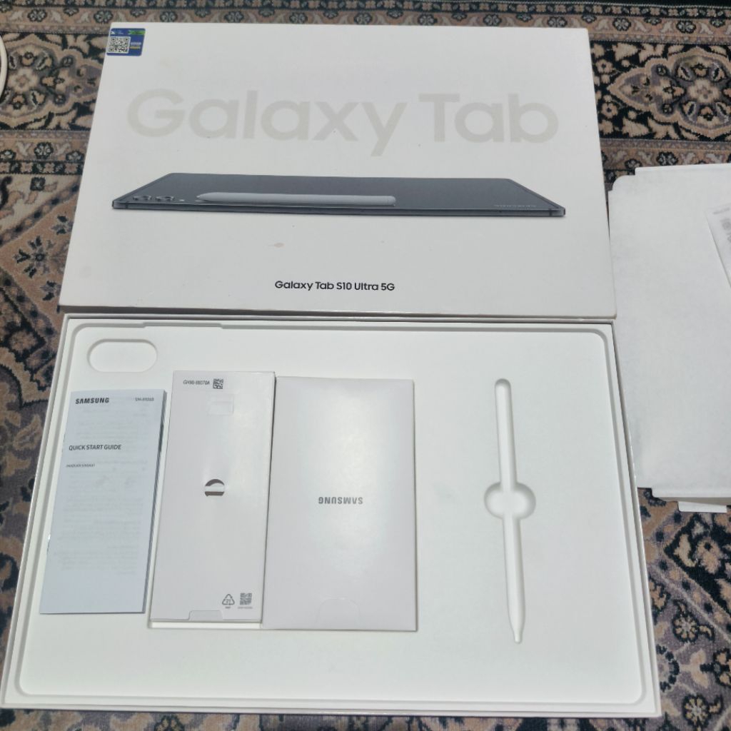 Dus Box Samsung Galaxy Tab S10 Ultra 5g Original Asli Copotan