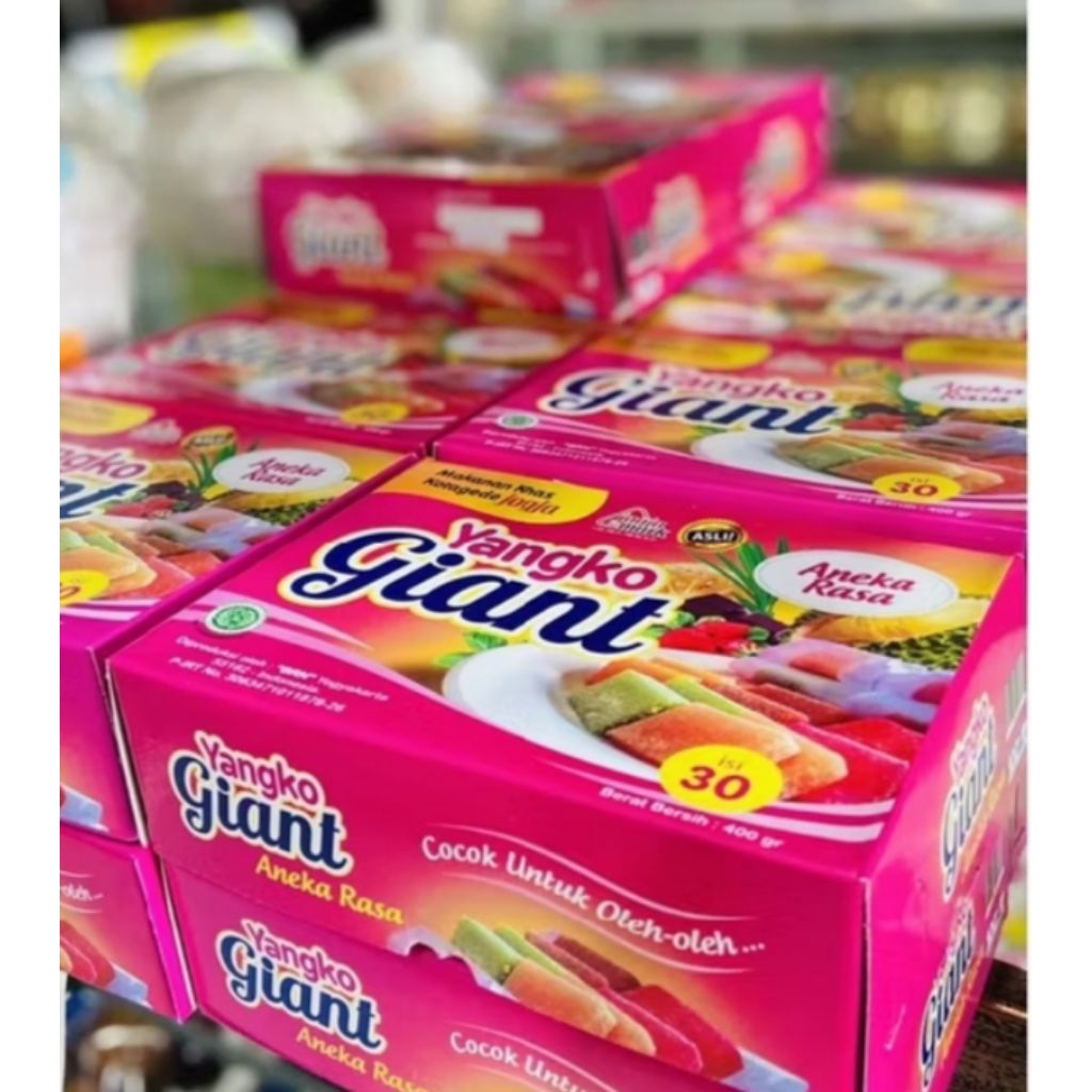 YANGKO GIANT Asli Khas Jogja Isi 30/box