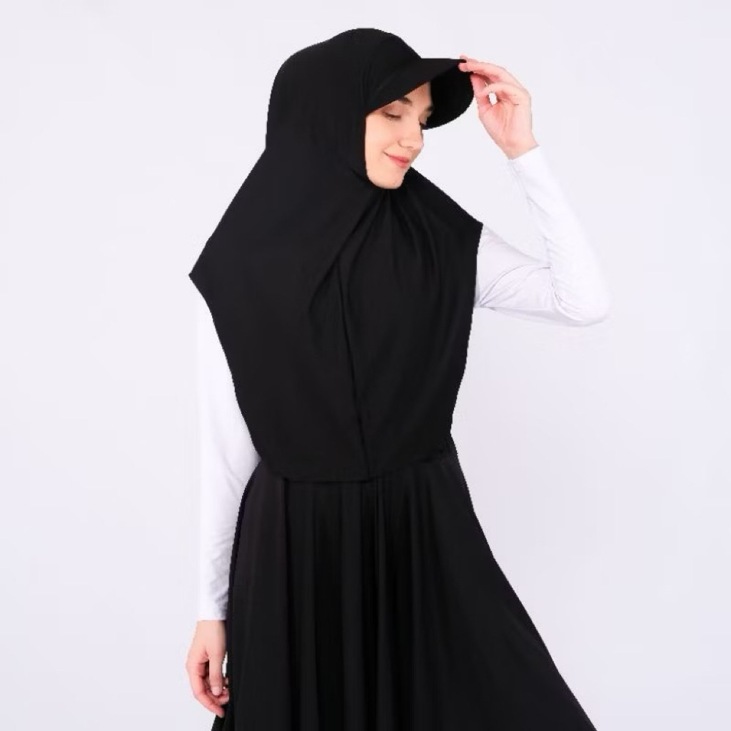 HIJAB TOPI / HIJAB SPORTY / JILBAB TOPI / JILBAB SPORTY / hijab olahraga