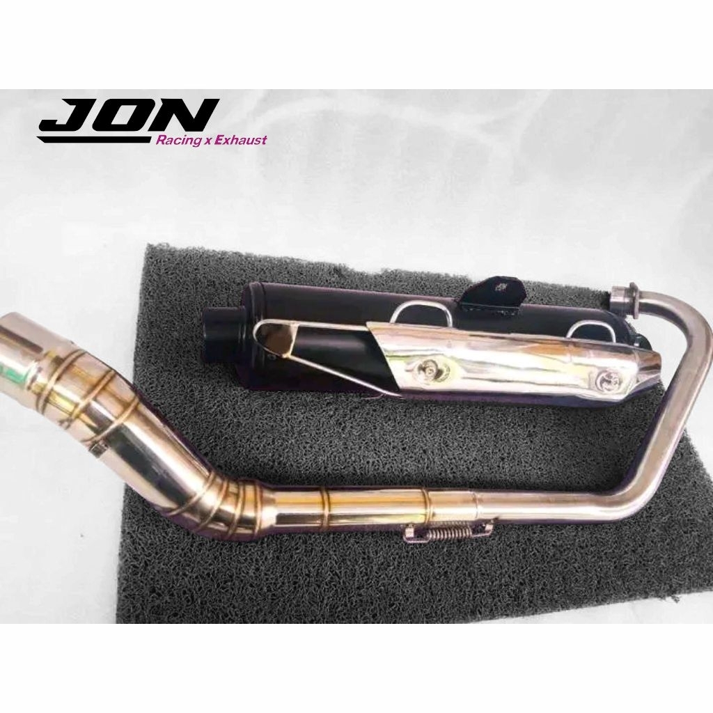 KNALPOT STANDAR RACING SCORPIO BOBOK BAS ULEM PNP Vixsen, Tiger, Megapro, Verza