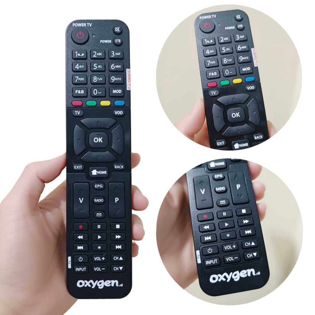 Remot Receiver STB Oxygen Original