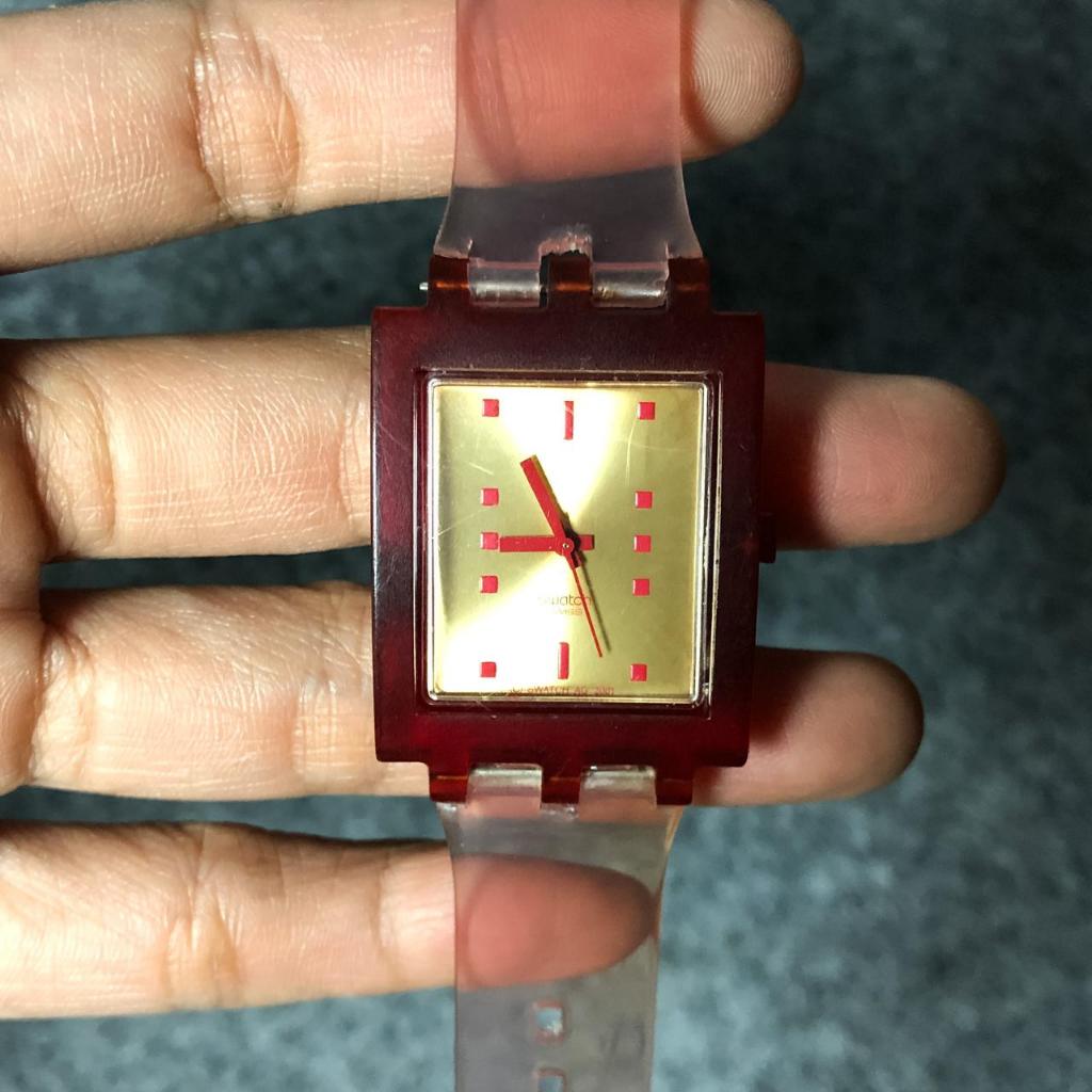 Jam tangan swatch original second vintage