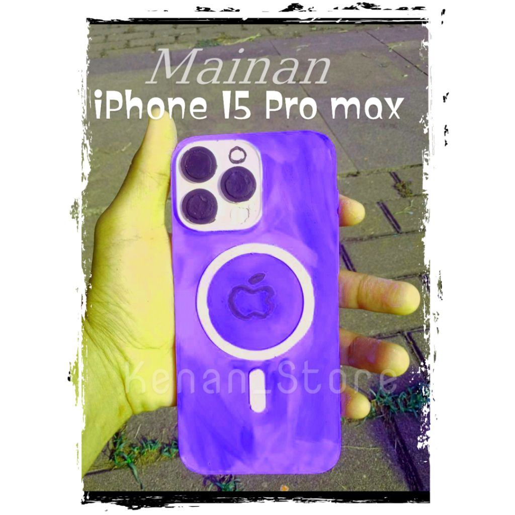 MAIANAN IPHONE ANAK TELEPON ANAK HP ANAK ANAK MAIANAN EDUKASI- Mainan Patung Gipsum