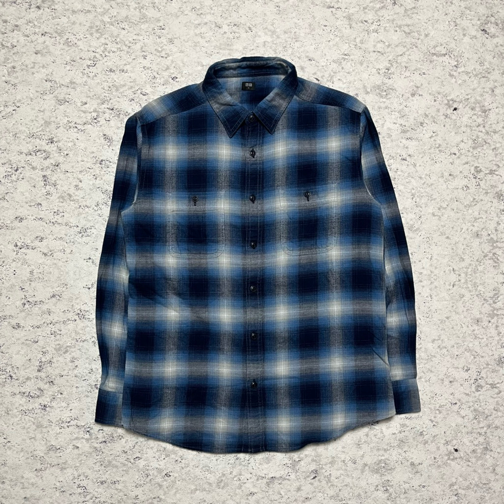 Kemeja Flanel Veterano Uniqlo Veterano Flannel Shirt