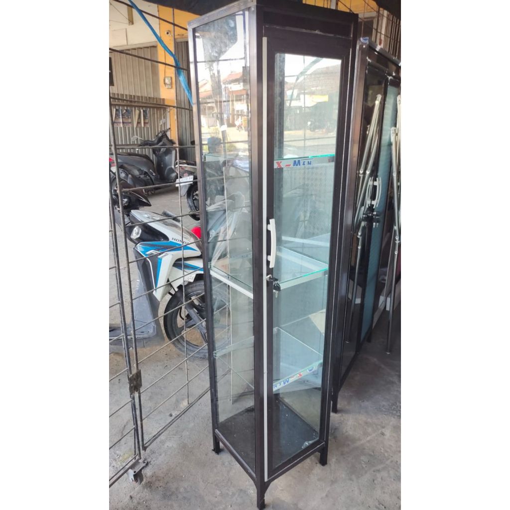LEMARI HIAS/SERBAGUNA KACA 1 PINTU