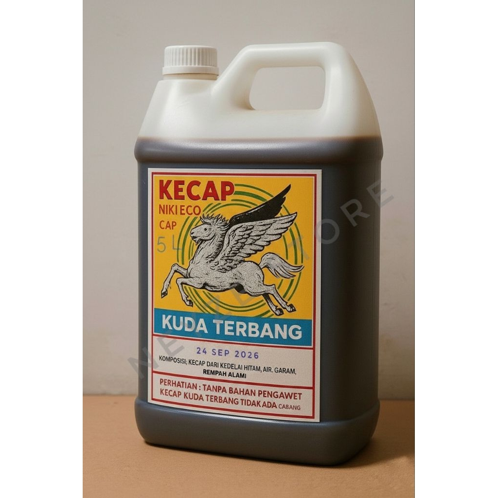 KECAP KUDA TERBANG NIKI ECO WIROSARI JUMBO JERIGEN