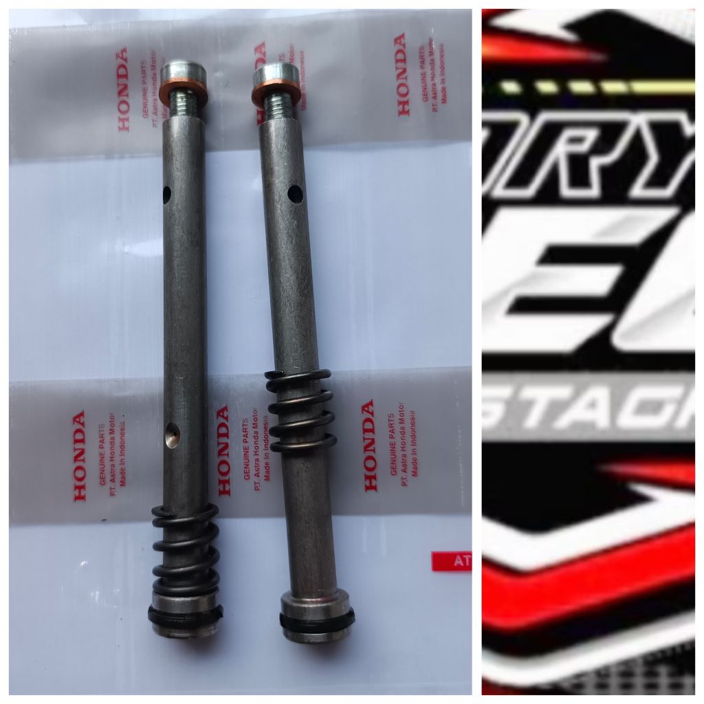suling shock depan honda vario 150 set kana kiri isi 2 barang ori