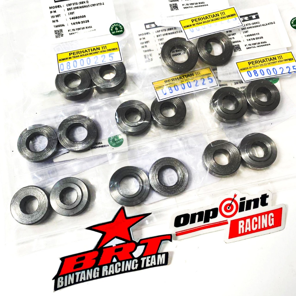 GANJELAN PER KLEP BRT GEN 2 CRF 150 & KLX 150 100% ORIGINAL BRT