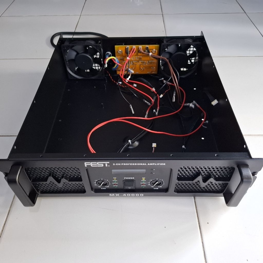 Box Power 3U 2 Channel Copotan Power BU Klas TD Komplit Accesories