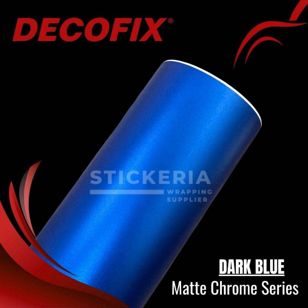 Skotlet Dark Blue Matte Chrome Doff Sticker Biru Tua Satin Dop