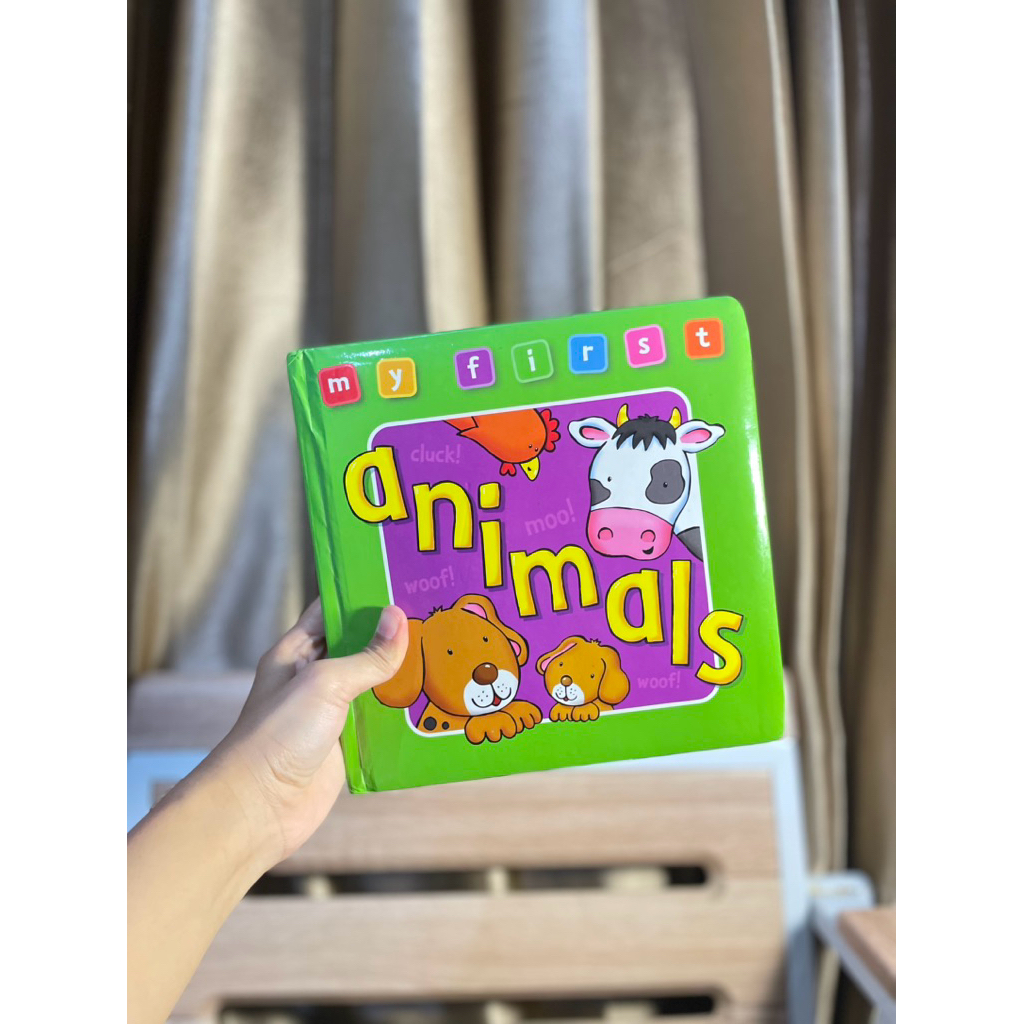 Preloved Buku Anak Boardbook Anak Hewan