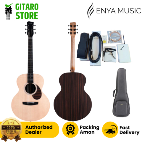 Gitar Akustik Enya EM-X1 PRO MAX SP1 Guitar Accoustic Enya EM X 1 SP 1 Pro Max Gitar Akustik EMX1 PR