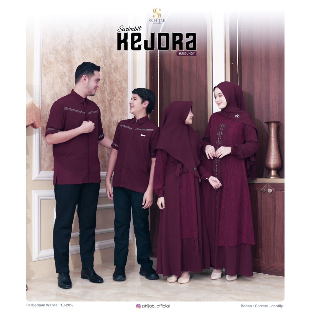 PRE ORDER SARIMBIT LEBARAN 2026 FAMSET KEJORA BY SS HIJAB
