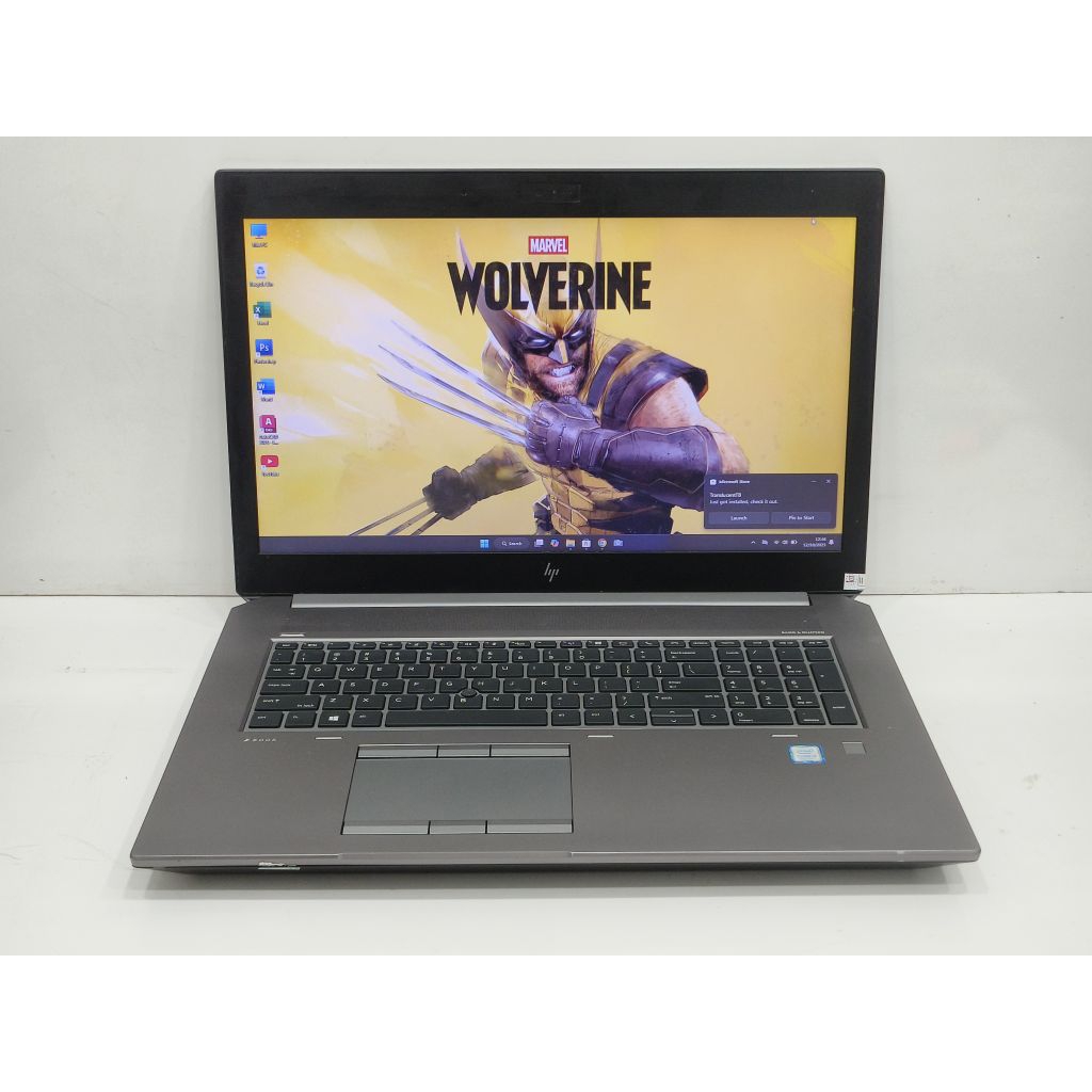 Laptop HP ZBook 17 G5 Core i5- Gen 8 RAM 32 GB SSD 1 TB