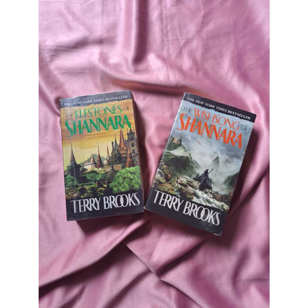 Novel The Wishsong Of The Shannara Terry Brooks - Novel TheElfstones Of Shannara Wishsong Of The Sha