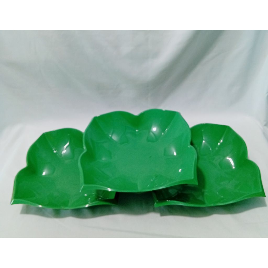 3 PCS PIRING PLASTIK LOTUS TRIXY/PIRING HIAS/PIRING SAJI/PIRING UNIK