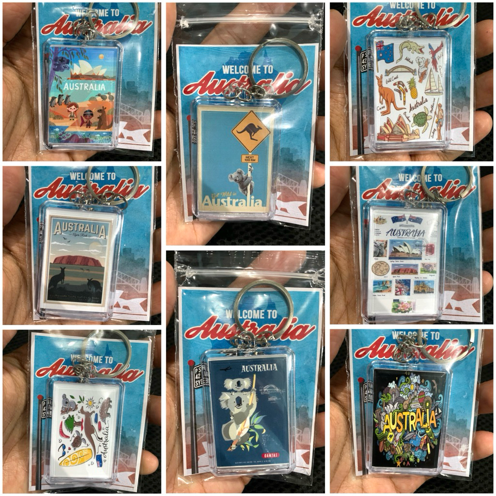 Gantungan kunci australia | gantungan kunci oleh oleh australia | gantungan kunci souvenir australia