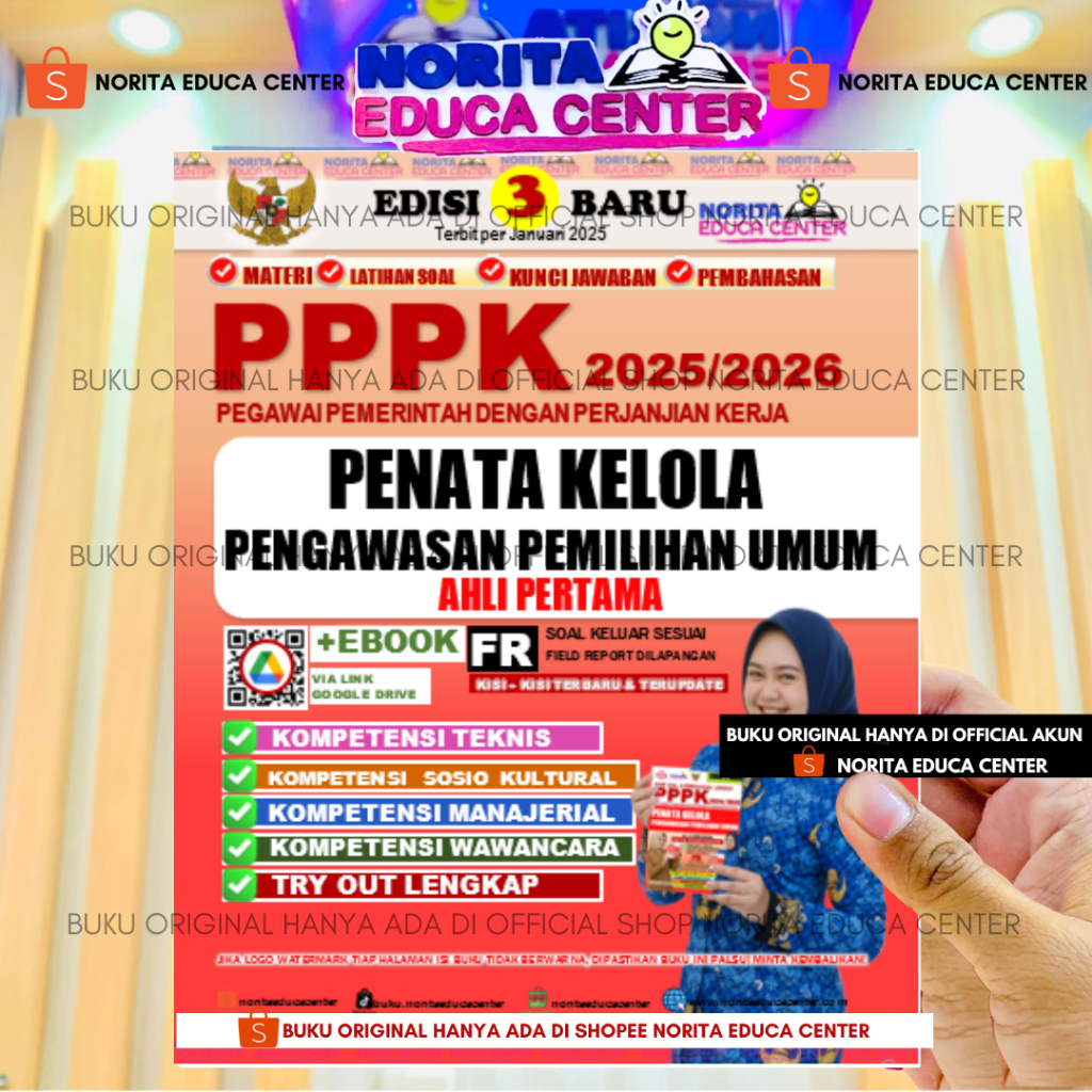 BUKU PPPK PENATA KELOLA PENGAWASAN PEMILIHAN UMUM NORITA EDUCA CENTER
