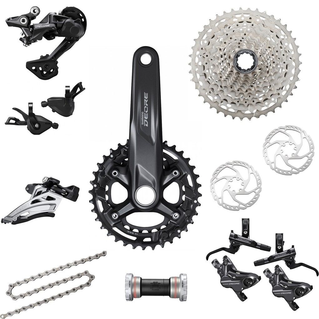 Groupset Shimano Deore M5100 1x11 speed 11-51T Single 51T