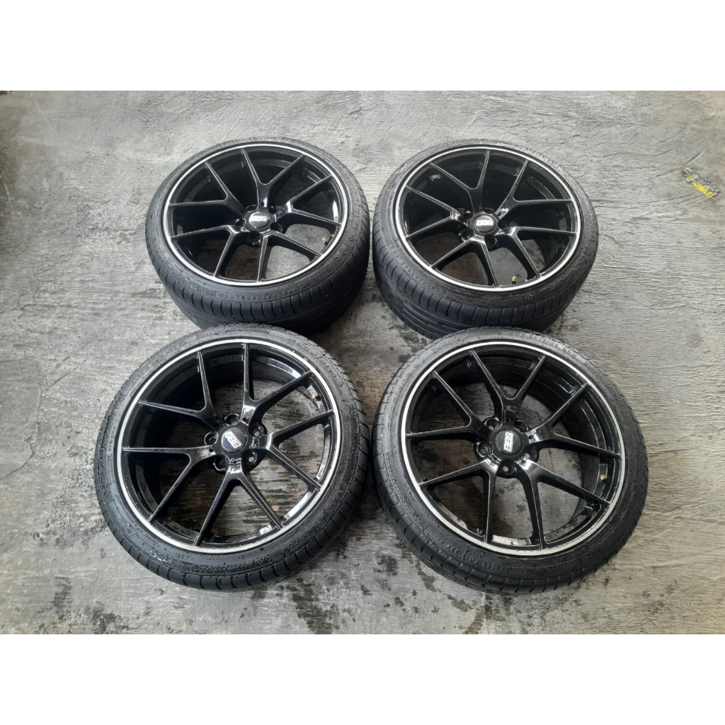 VELG SECOND RACING BBS RING 19 PCD 5X112/114 + BAN