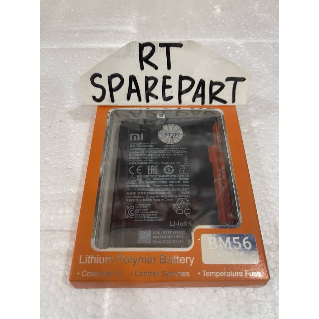 BATTERY ORIGINAL 100 (BM56) Xiaomi Redmi K40 POCO F3 GT Redmi K40 Gaming Edition