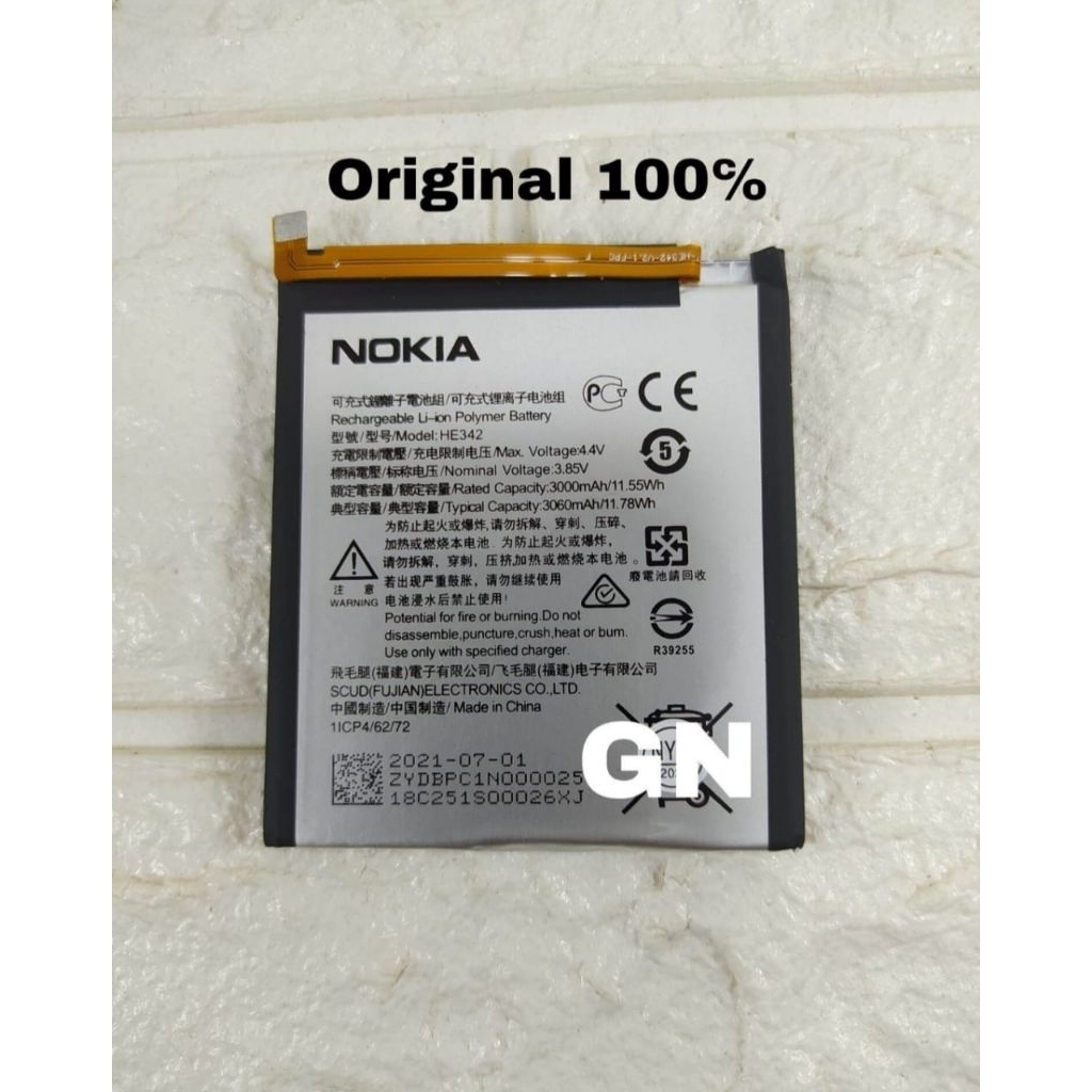 Baterai Nokia 6.1 Plus X6 HE342 Original