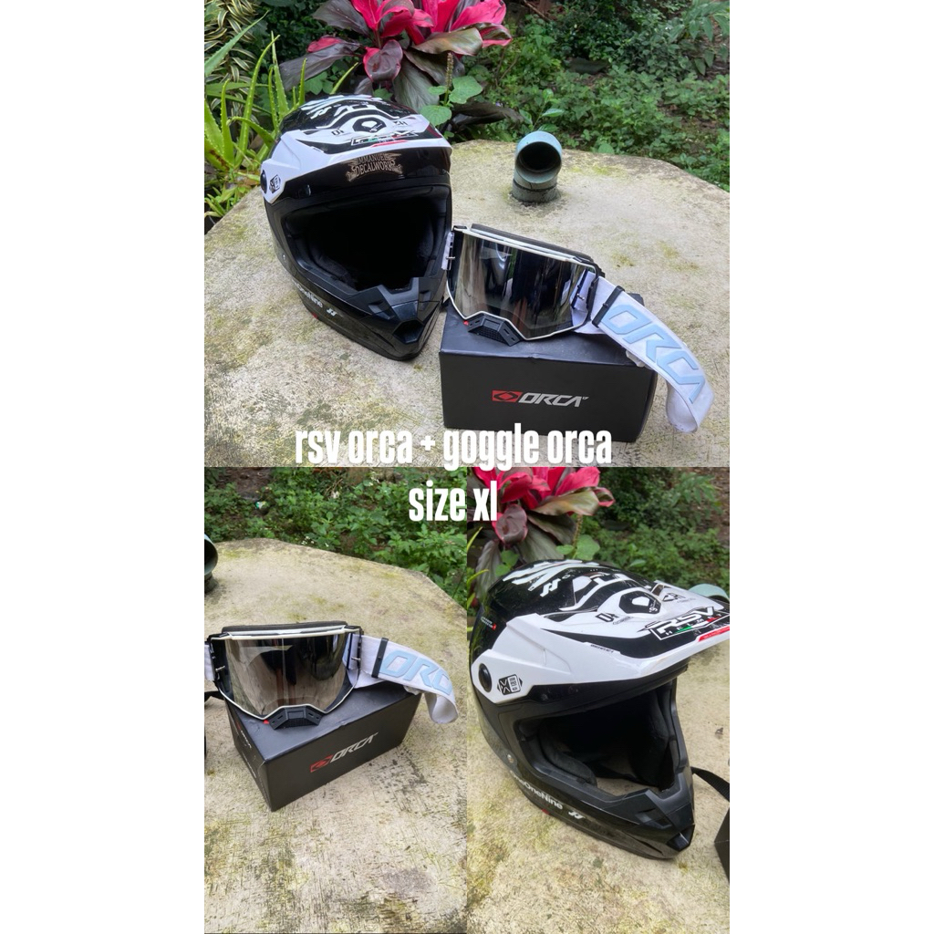 helm rsv orca goggle orca
