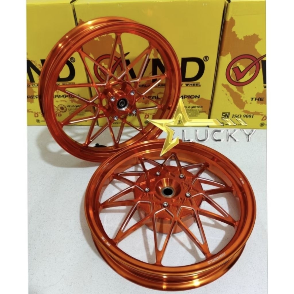 VELG VND D SPEED BEAT/SCOPPY/GENIO/VARIO 110/ VARIO 125/VARIO 150/VARIO 160 CBS/STYLO CBS RING 14/PE
