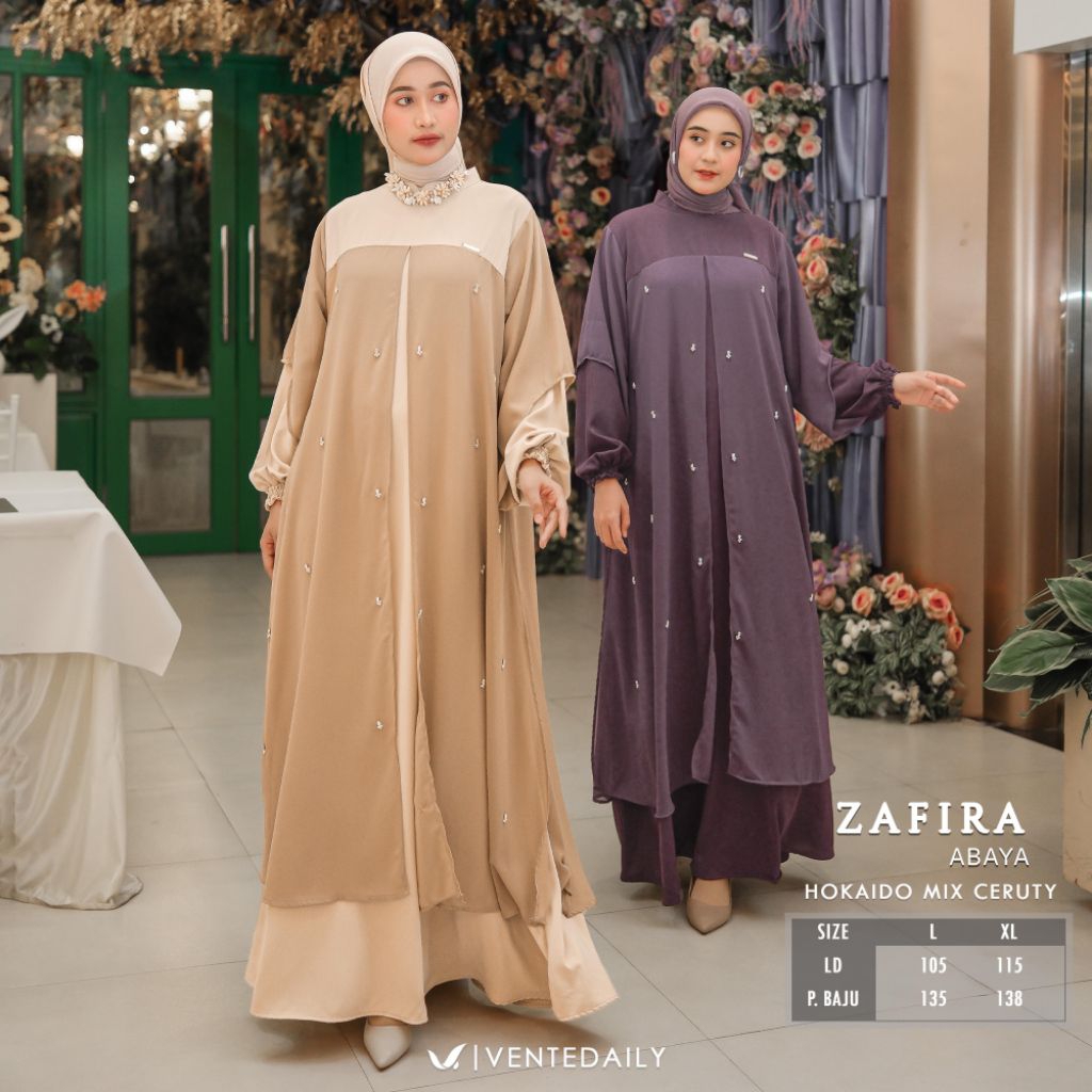 ZAFIRA FRISTY FARUNA ADEEVA EMYRA ANDIRA ALTHEA MAXY BY VENTE DAILY GAMIS KONDANGAN GAMIS PREMIUM GA