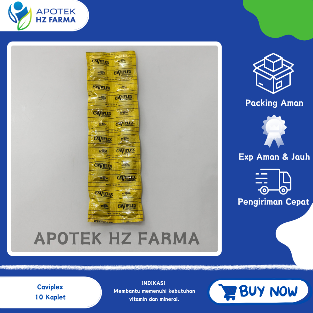 CAVIPLEX STRIP 10 TABLET MULTIVITAMIN / Caviplex Multivitamin Tablet