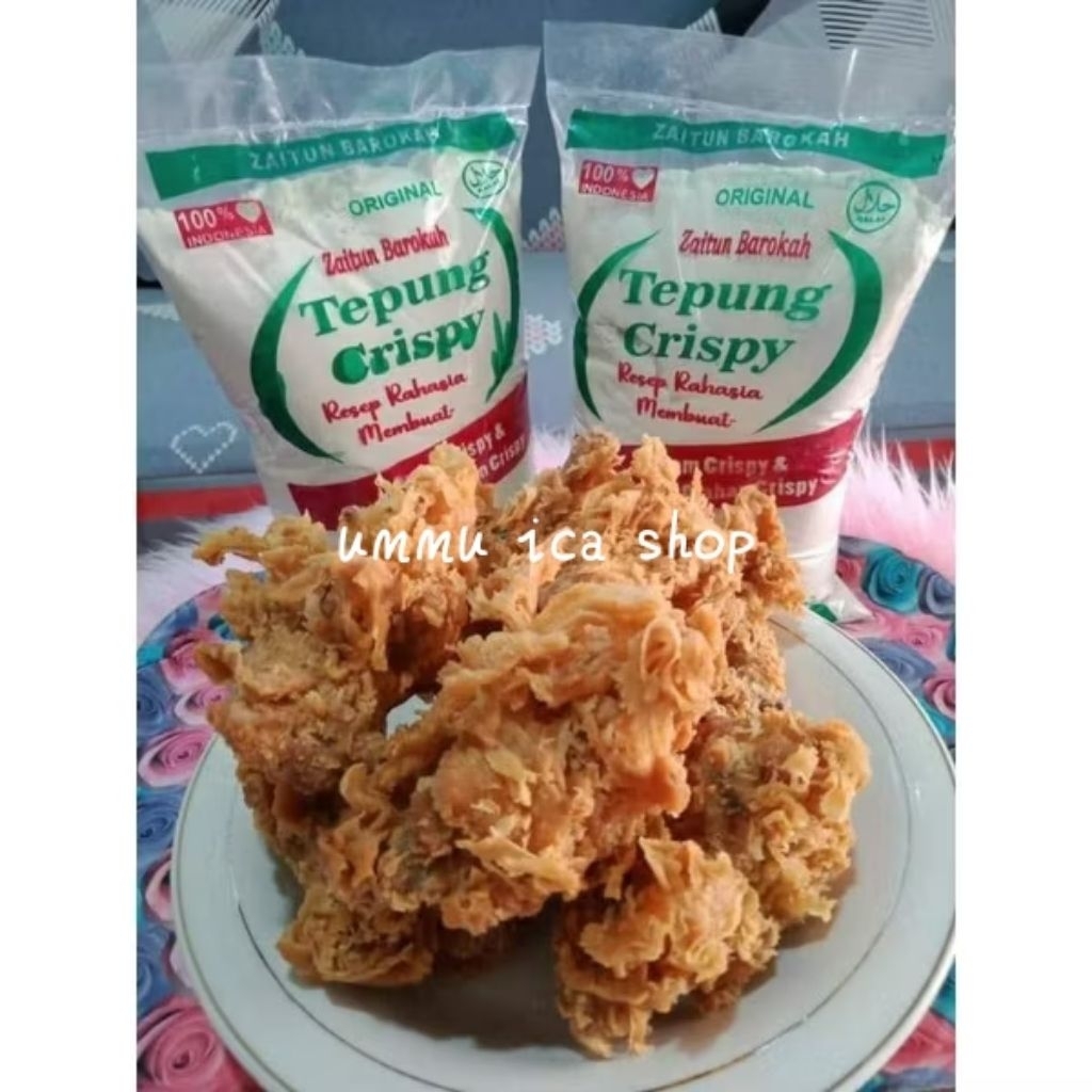 Tepung kentucky 500 Gram ||Tepung kentucky crispy ||tepung kentucky zaitun barokah