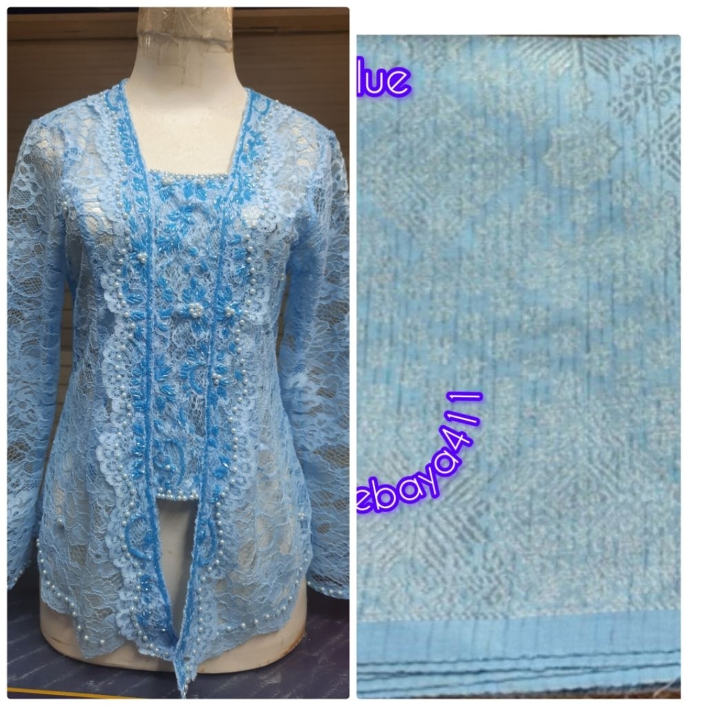 kutubaru payet brokat songket/baju akad/kebaya wisuda