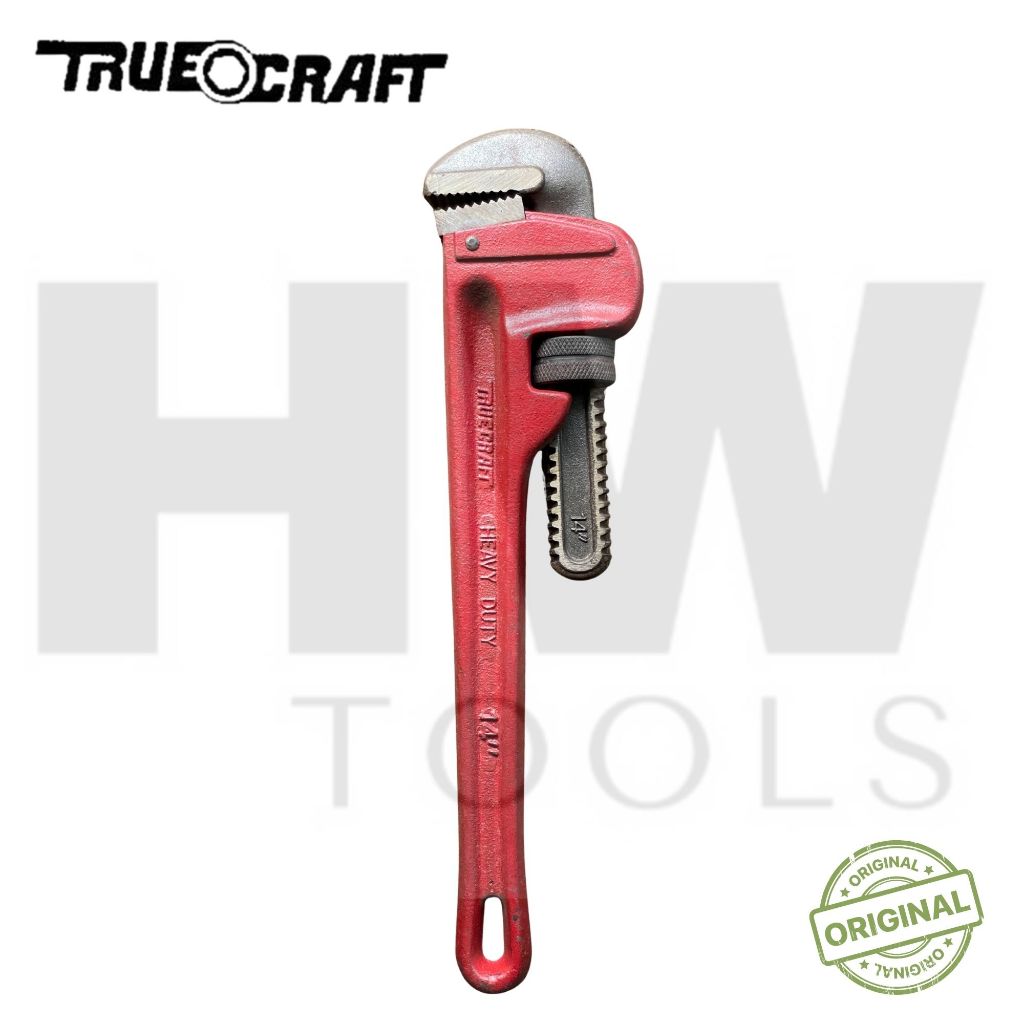 Truecraft Pipe Wrench 14 Inch Rare Item Tools Kunci Pipa Tang Buaya 350 mm Heavy Duty Barang Langka 