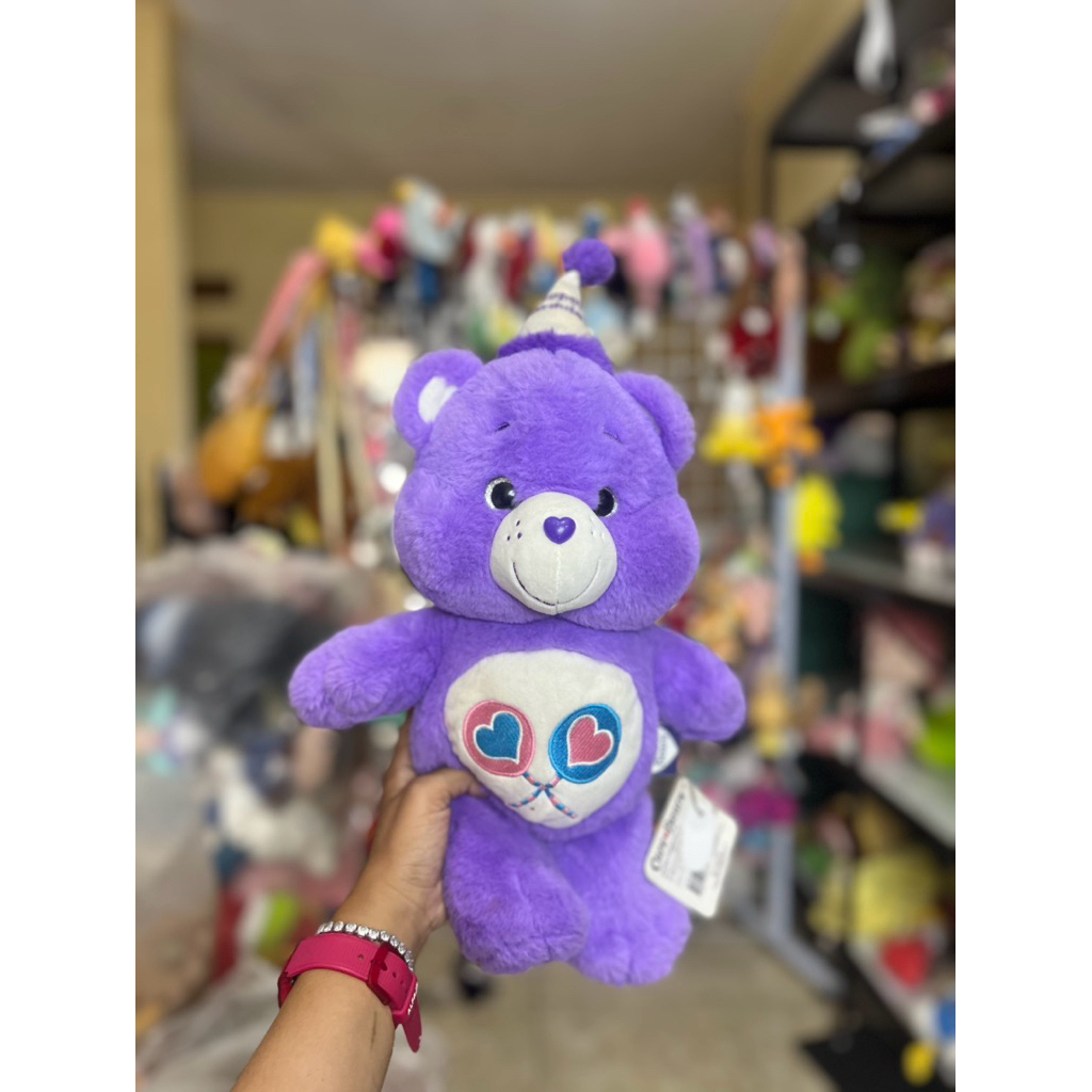 boneka care bears warna ungu happy birthday