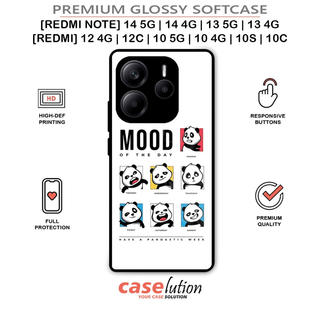 Glossy Softcase For XIAOMI REDMI 12 4G | 12C | 10 5G | 10 4G | 10C | NOTE 14 5G | NOTE 14 4G | NOTE 