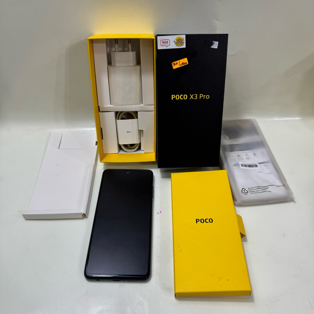 Poco X3 Pro 6/128gb Fullset Second Garansi Resmi